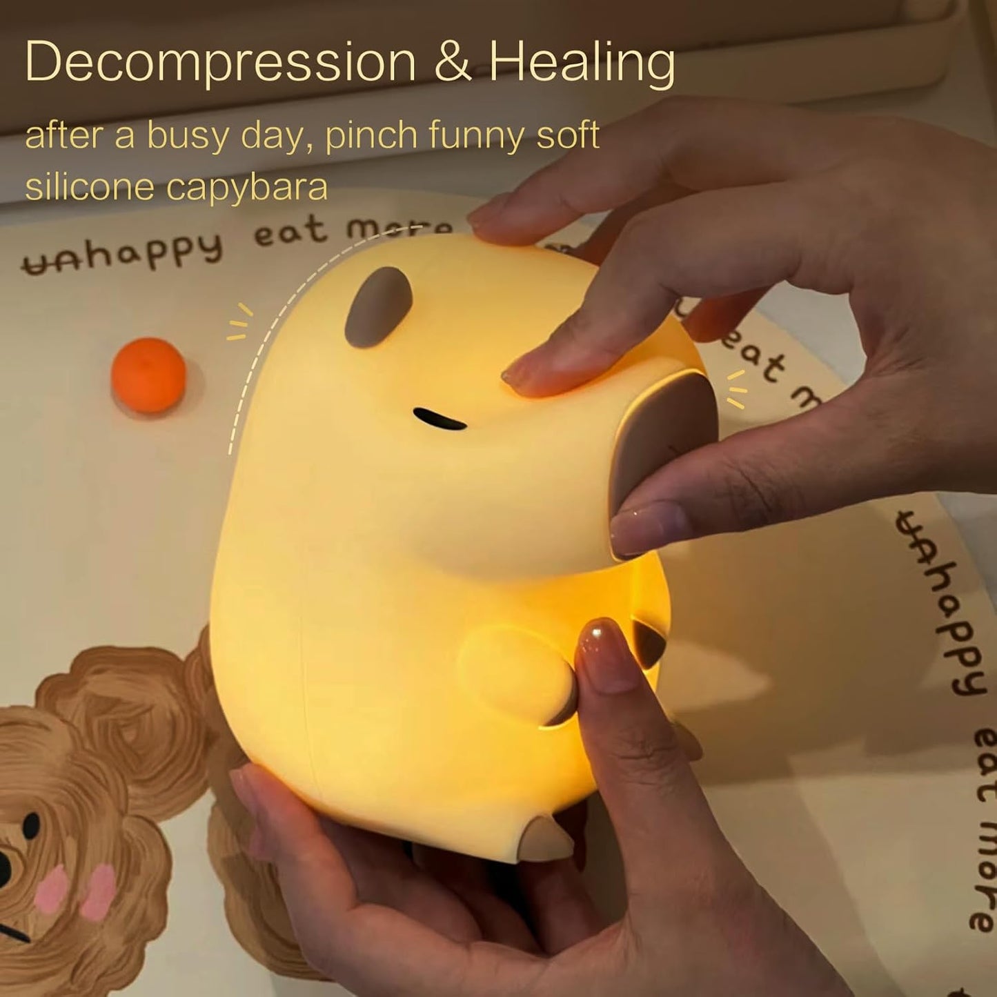Capybara Night Light
